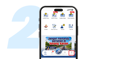 Tap on 'Profile'
